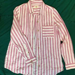 Marine Layer Linen Button-down - S